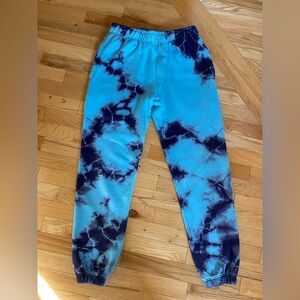 The most awesome tie dye sweatpants!